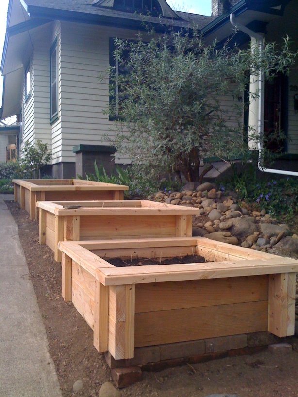 build wood garden box